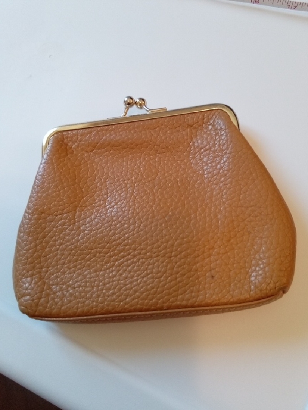 Dooney & Bourke Pebble Leather Coin Bag - Picture 2 of 5